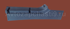 Накладка порога 2705 до 2003г.в чёрная левая